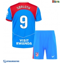 Fotballdrakt Barn Atletico Madrid Alexander Sorloth #9 Tredjedraktsett 2025-26 Kortermet (+ Korte bukser)